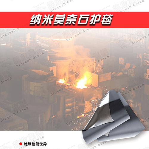 納米莫奈石護(hù)毯——1400°C高溫?zé)o畏！冶金噴濺克星，定制防護(hù)新標(biāo)桿